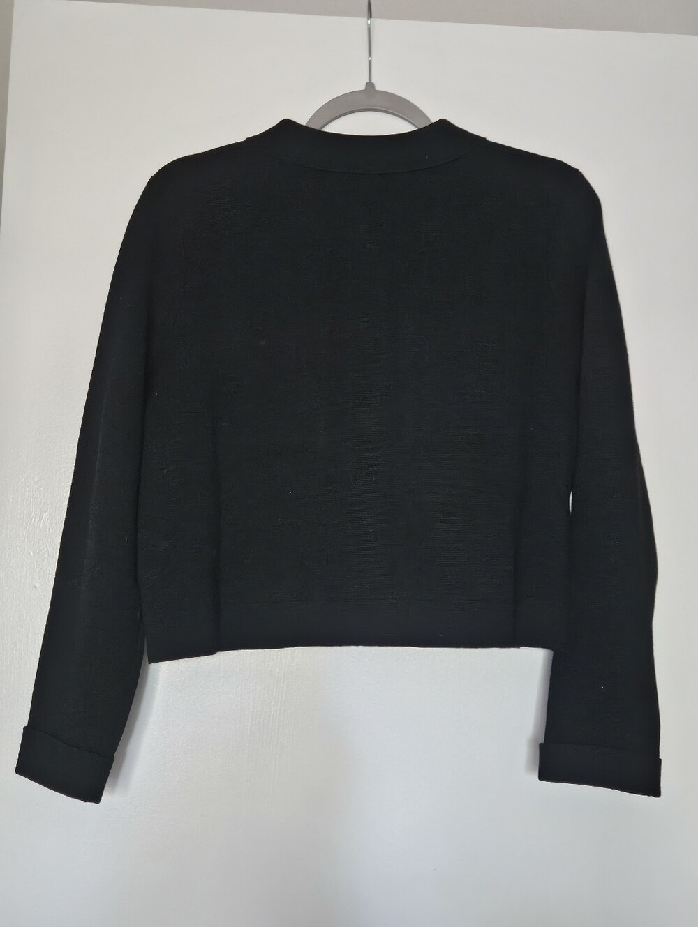 Sezane Betty Cardigan Black - small - Picture 4 of 7
